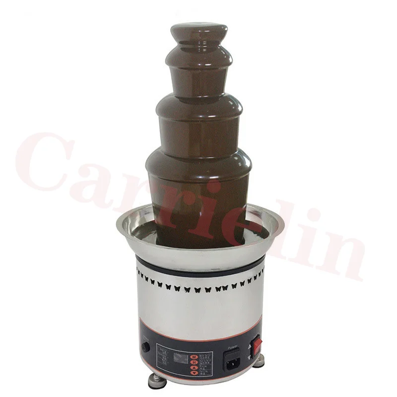 Electric Chocolate Melting Warmer Waterfall Machine Commercial Chocolate Fountain Chocolate Melt with Heating Fondue Machines