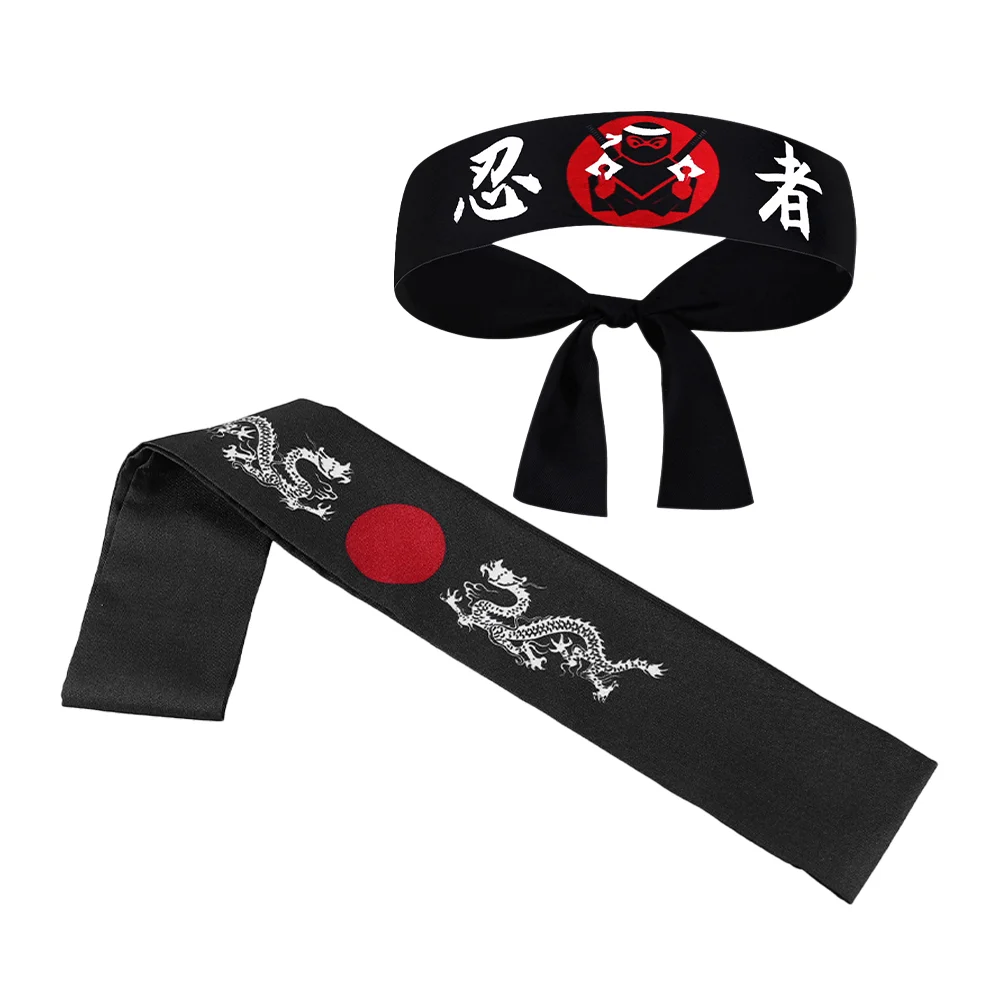 Japanese Sports Headband Ninja Headscarf Karate Japanese-style Japamese Bandana