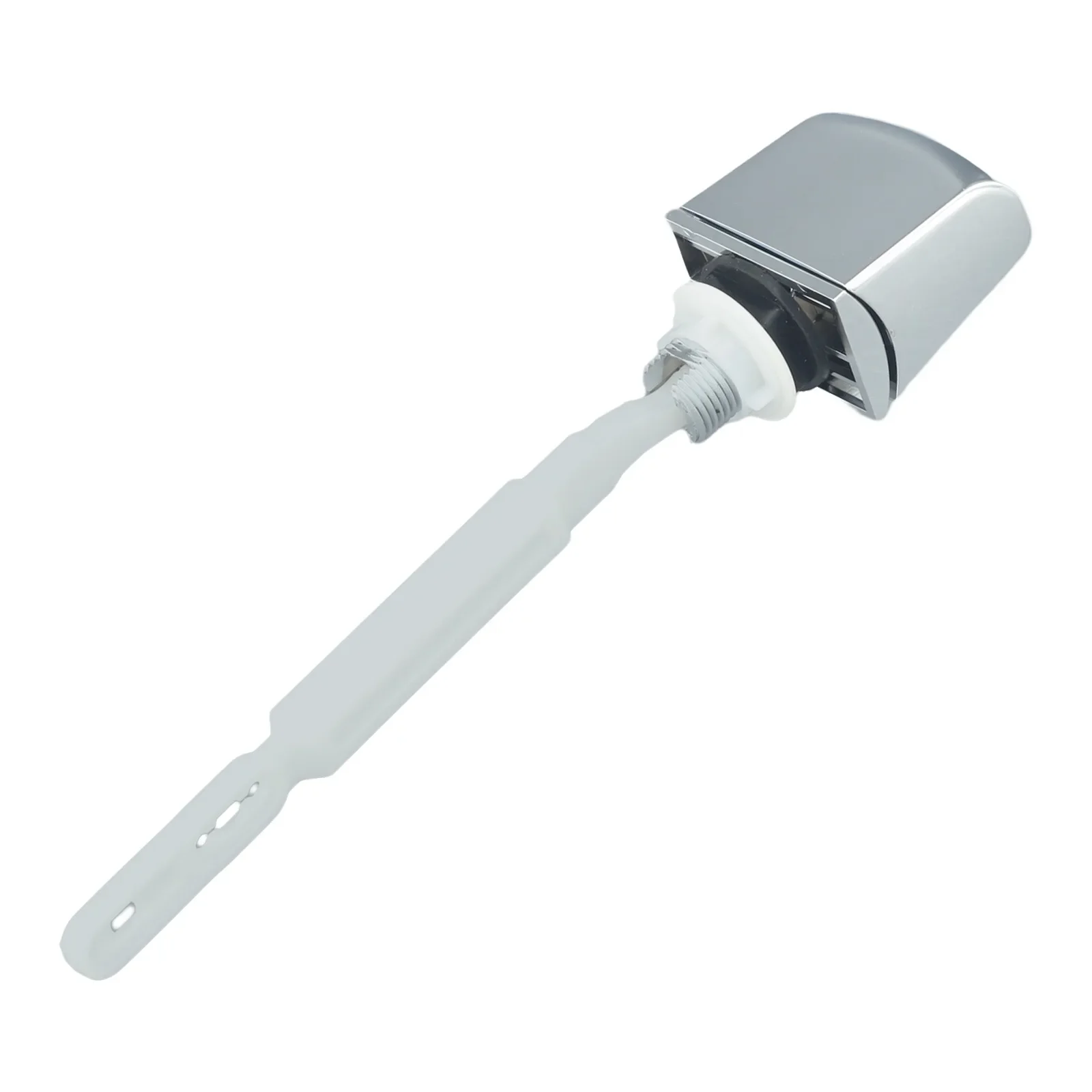 

1Pcs ABS Chrome Toilet Flush Lever Switch Button Side Front Tank Push Button Water Saving Toilet Button Toilet Parts