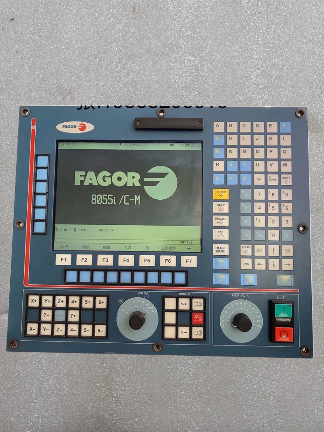 second hand  CNC 8055iC-M-MON-K Fagor CNC system CNC 8055i/C-M-MON-K fast shipping