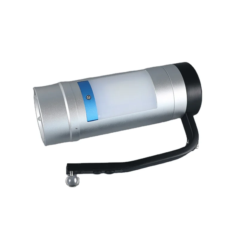 2025 Portable LED Searchlight Super Bright USB Outdoor Working Flashlight for Fire Relief Inspection Far Distance Irradiation