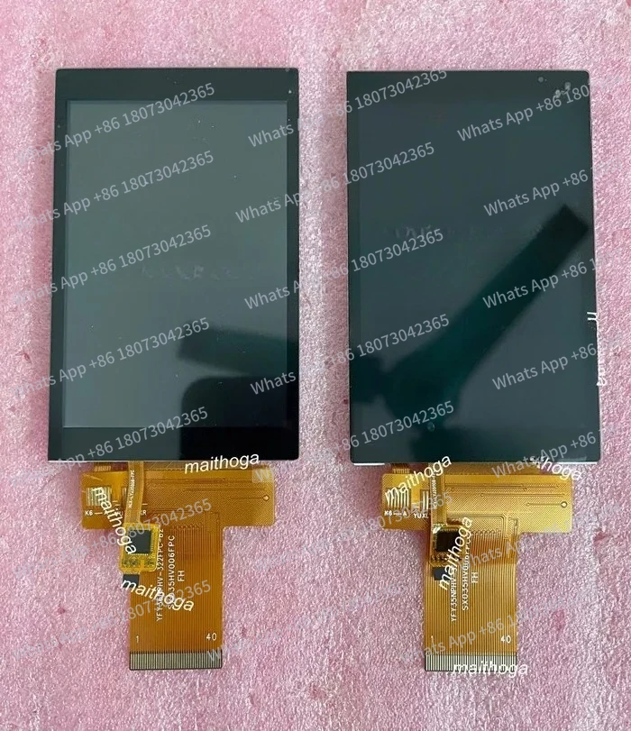 

3.5 inch 40PIN 262K SPItft LCD Capacitive Touch Screen ILI9488 HX8357D Drive IC 8/16Bit MCU Interface 6P FT6236 320(RGB)*480