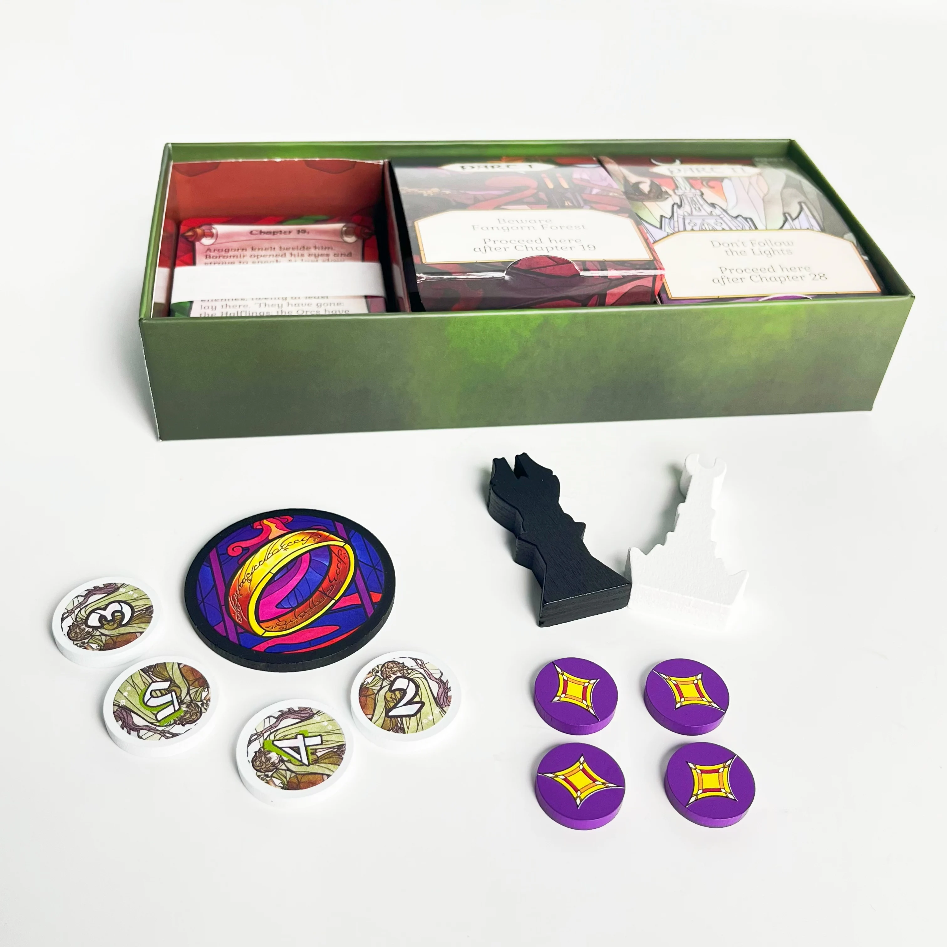 Board Game The Two Towers, Party Collection, Trick-Taking Tabletop Game, Festival Gift, Adult Entertainment