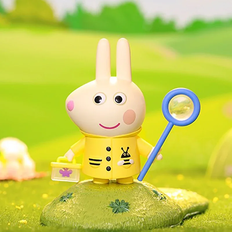 POP MART Peppa Pig Family Celebration Series Blind Box Guess Bag Mystery Box Toys Doll Cute Anime Figure Ornaments Gift