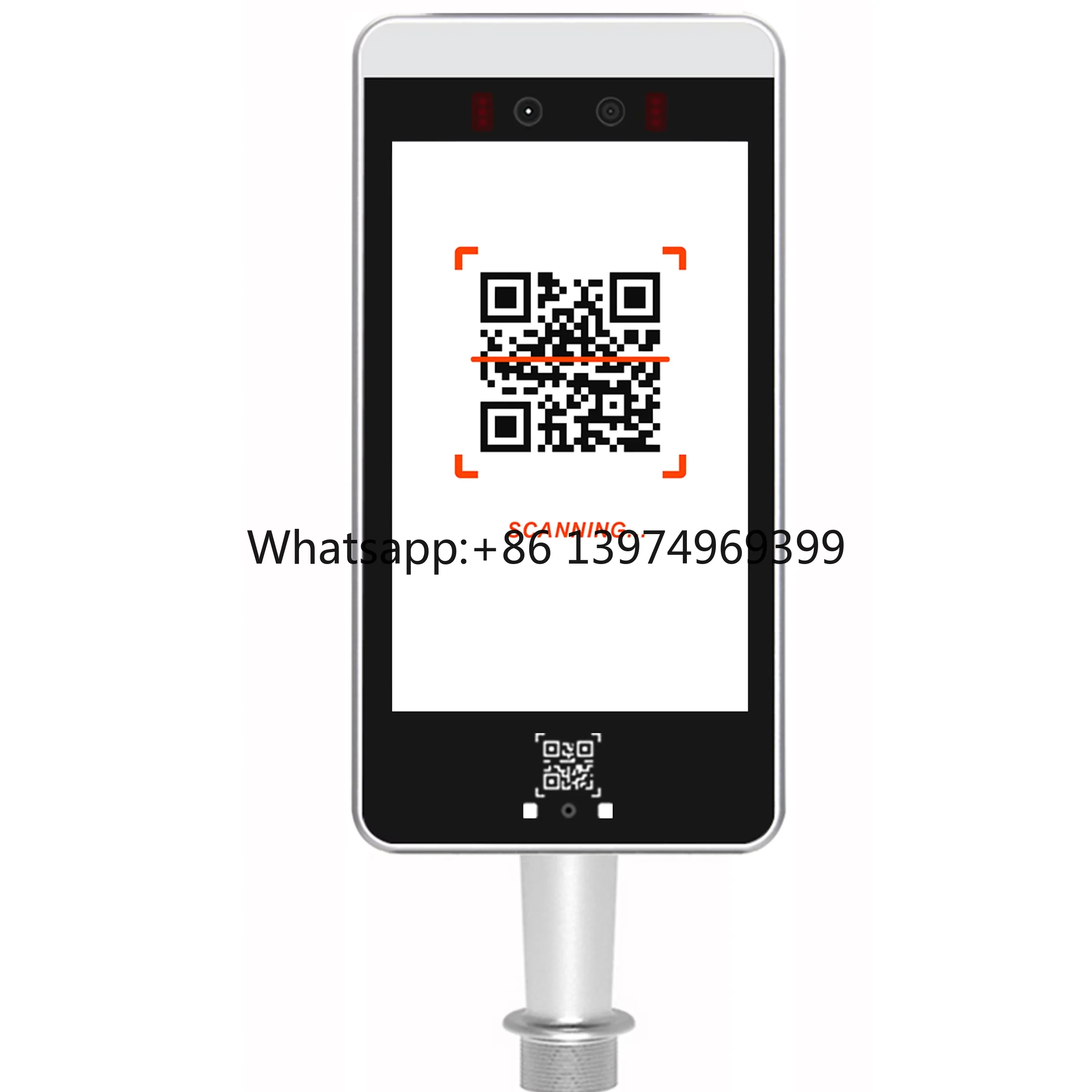 Linux Smart Nfc Qr Code Scanning Access Control System Time and Attendance Face Recognition