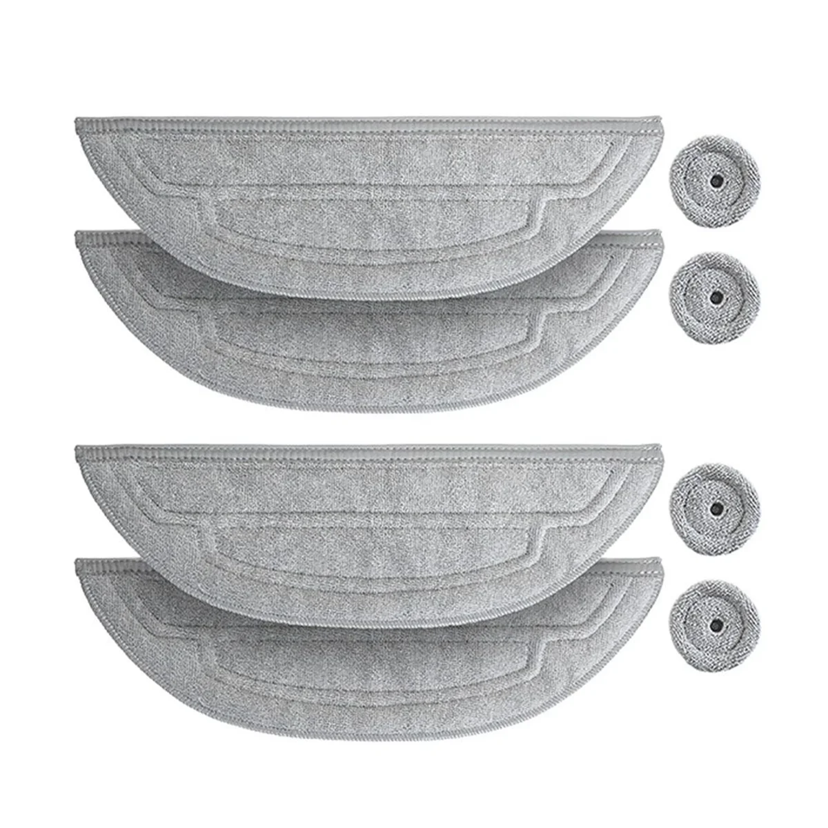 20PCS Mop Cloths for S8 MaxV Ultra G20s Robot Vacuum Cleaner Replaceable Parts Washable Cleaning Brush Rag