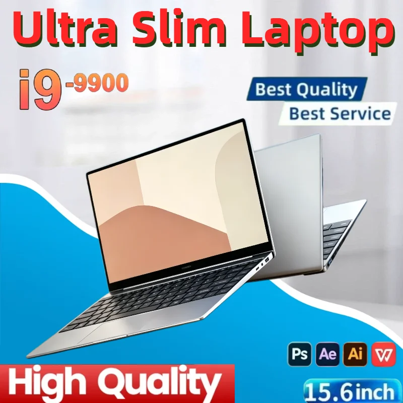 New Intel i9-9900 Laptop Computer 15.6
