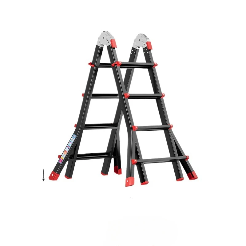 

Телескопическая лестница, лестница в елочку, бытовая подъемная портативная складная утолщенная многофункциональная лестница, проект
