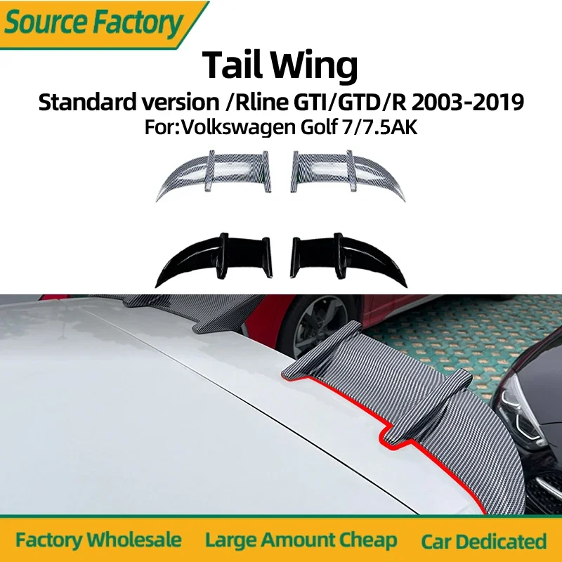 

Горячие эмблемы для Volkswagen Golf MK7/7,5 GTI GTD R 2013 2014 2015 2016 2017 2018 2019 обычная версия модификации хвоста и верхнего крыла