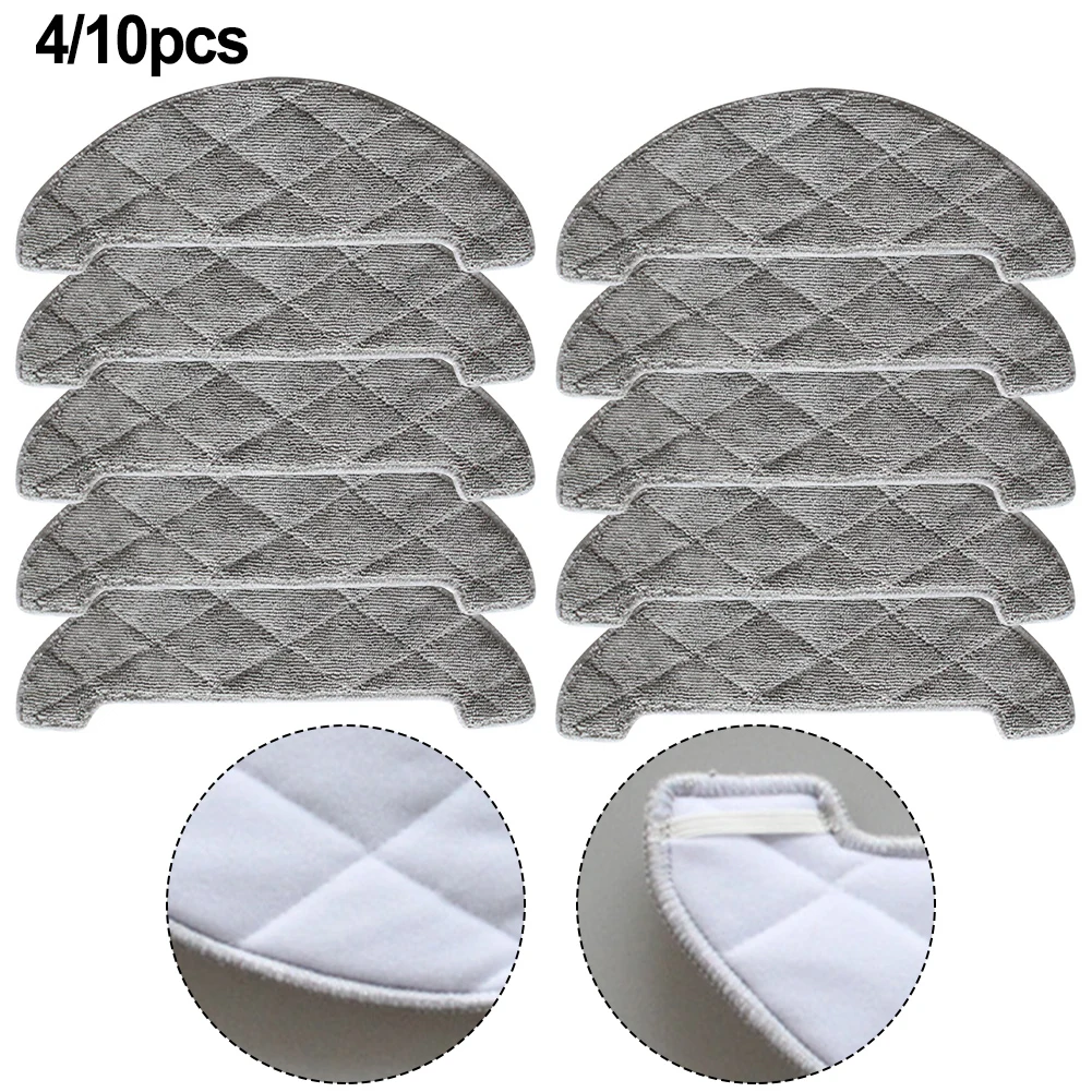 Quick and Easy Installation Mop Cloth Kit for TAMA H14/For innos R7/For LIHHAS LH90 Vacuum Cleaner 4 or 10 Pack