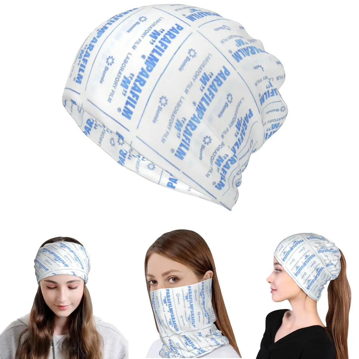 

Parafilm Is A Lifesaver Bandana Neck Gaiter Wrap Scarf Multi-use Headwear Beanies Hat Unisex Adult Windproof