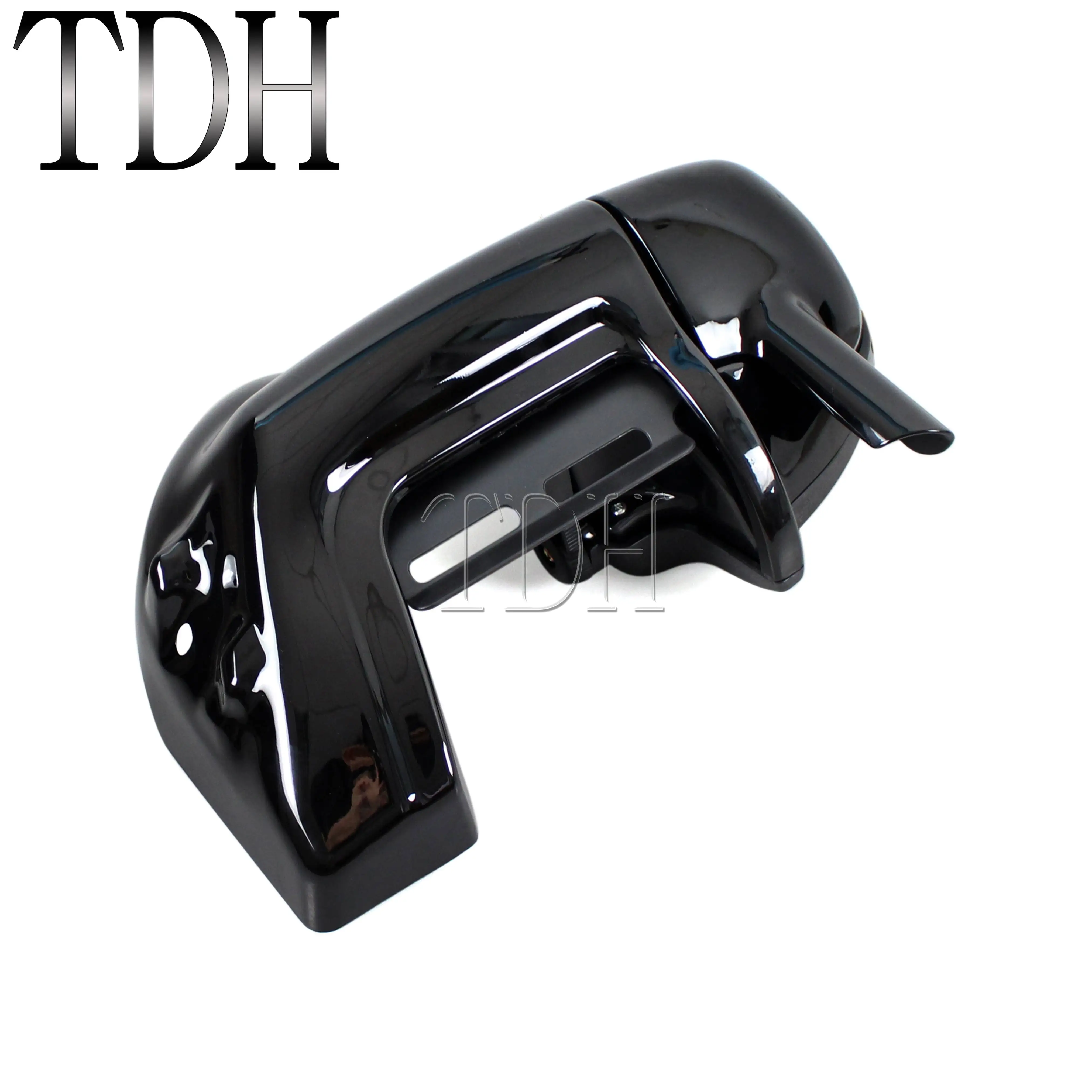 For Harley Touring Road King Electra Street FLT FLHT FLHR FLHRC 83-12 Accessories Black Lower Vented Leg Fairing Cover Glove Box