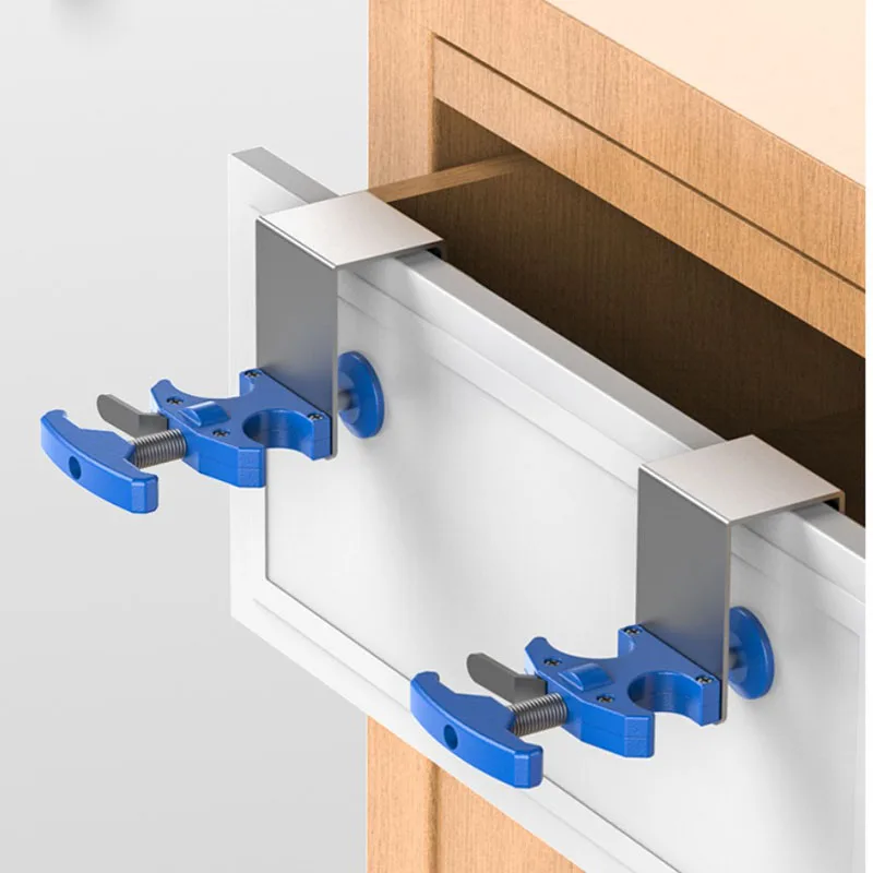 서랍 설치 보조 패널 고정 클립 보조 도구 서랍 표면 고정 클립 보조 도구