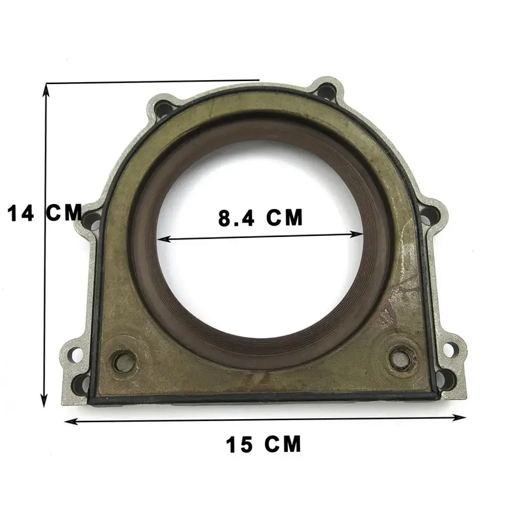 Rear Crankshaft Main Seal Retainer Cover For Mercedes Benz S203 CL203 W211 S211 Sprinter 906 903 904 Vito SSANGYONG 6010110108