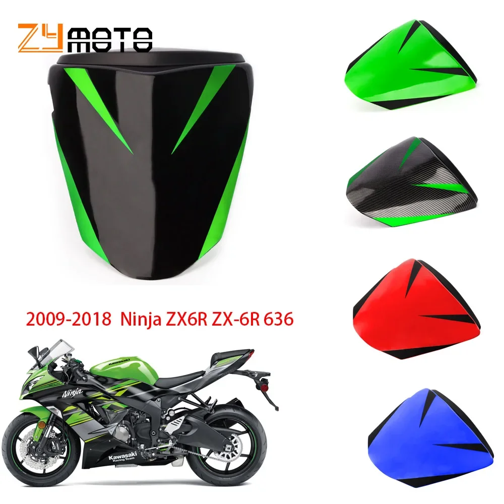 Motorcycle Pillion Rear Fairing Seat Cowl Cover For Kawasaki ZX 636 6R 2009 2010 2012 2013 2014 2015 2016 2017 2018 ZX6R ZX636