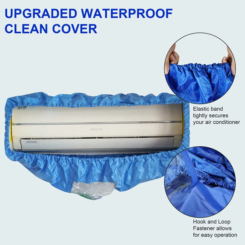 Complete Set of Professional Cleaning Tools Air Conditioning Cleaning Covers Unit Water Connection Covers Waterproof Bags