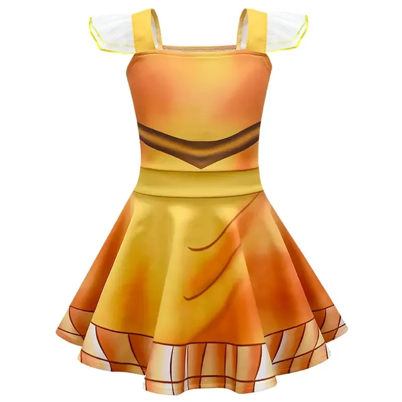 Disfraz de princesa para niñas, vestido sexy de pokahsetas para niños, disfraces de cosplay indios para niños, Disfraces de Halloween, vestido de collar, nuevo