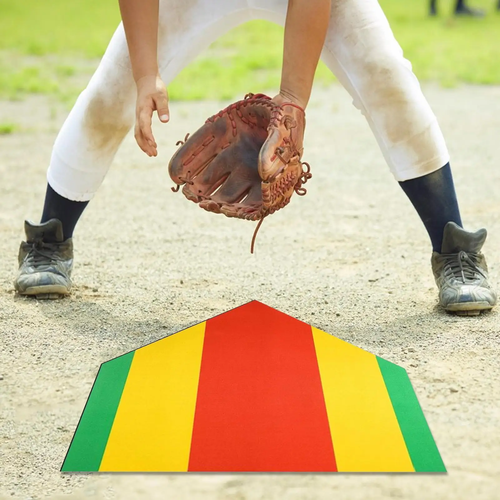 

Коврик для ударов в софтбол, складной уличный тренировочный коврик для софтбола, складной спортивный коврик для ватина с мячом для дочери, сына, семейной жены