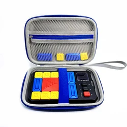 Durable EVA Hard Carrying Case for GiiKER Super Slide Brain Games Anti Scratch Shockproof Storage Box Portable with Mesh Pocket