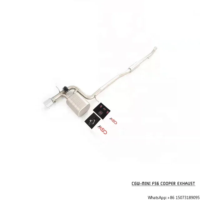 

Высокопроизводительные выхлопные клапаны и глушитель Plug and Play с простым управлением для Mini Cooper F56 1.5T 2022 года выпуска