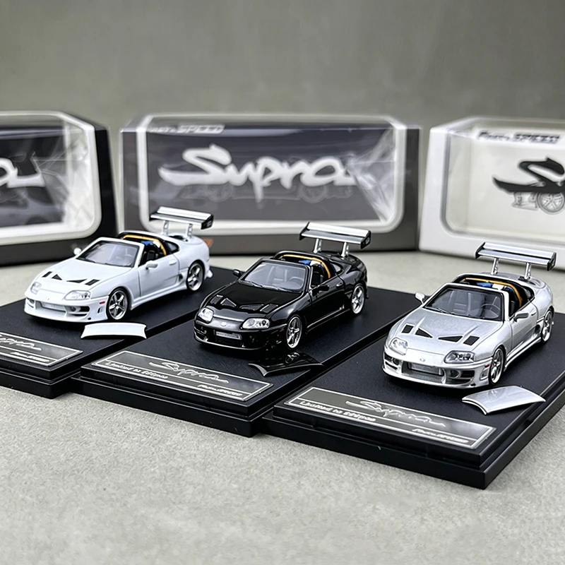 fs-1-64-スープラ-a80-タルガ-ボメックス合金車ダイキャスト＆車両カーモデルミニチュアスケールモデルカー-コレクションギフト用