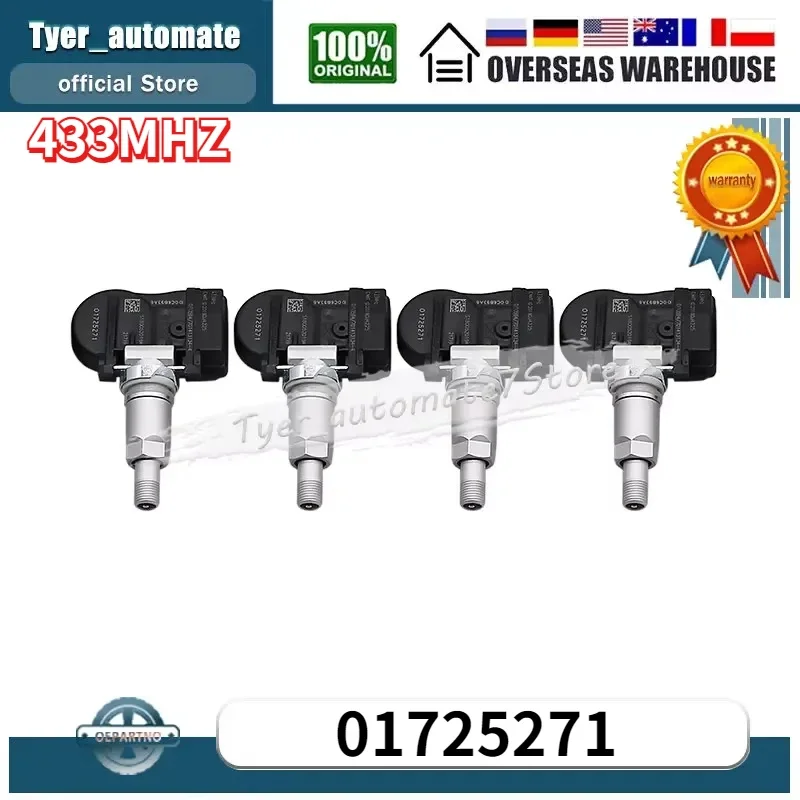 

Система контроля датчика давления в шинах 01725271 433 МГц TPMS Датчик давления в шинах для Geely-atlas Emgrand X7 Sport 2020