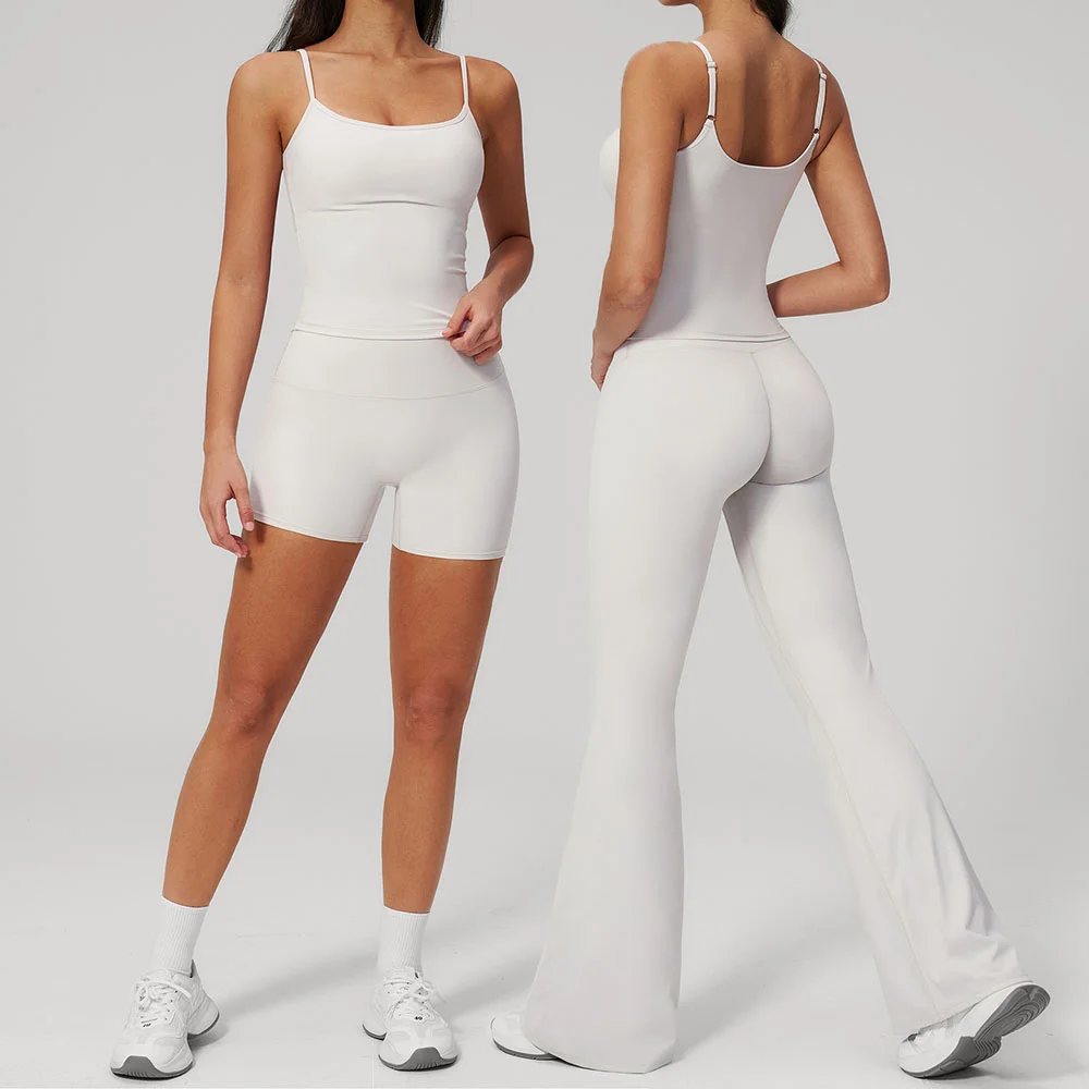 

Комплект для йоги из 2 предметов: женский спортивный костюм, одежда для тренировок, леггинсы с высокой талией, комплект с топом для фитнеса, спортивные костюмы, спортивная одежда