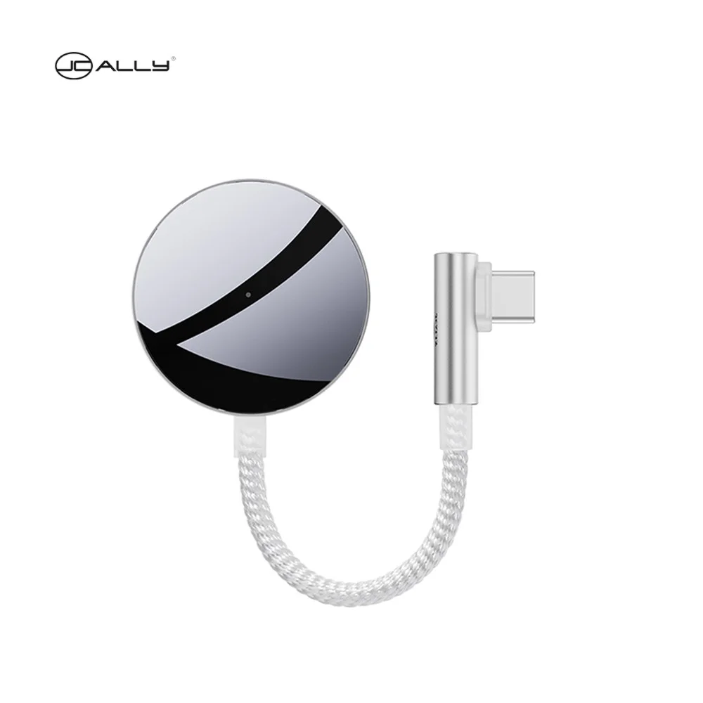 Адаптер JCALLY SP30 USB-C на 3,5 мм Jack с ЦАП CS43131, усилителем и быстрой зарядкой PD 60W, аудиоконвертер 2-в-1 для телефонов Android