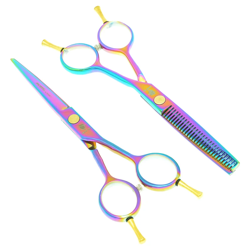 Smith Chu 5.5 inch Hair Scissors Hairdressing Cutting Shears Salon Hairdresser Scissors Set Hair Care Styling Products A0001C