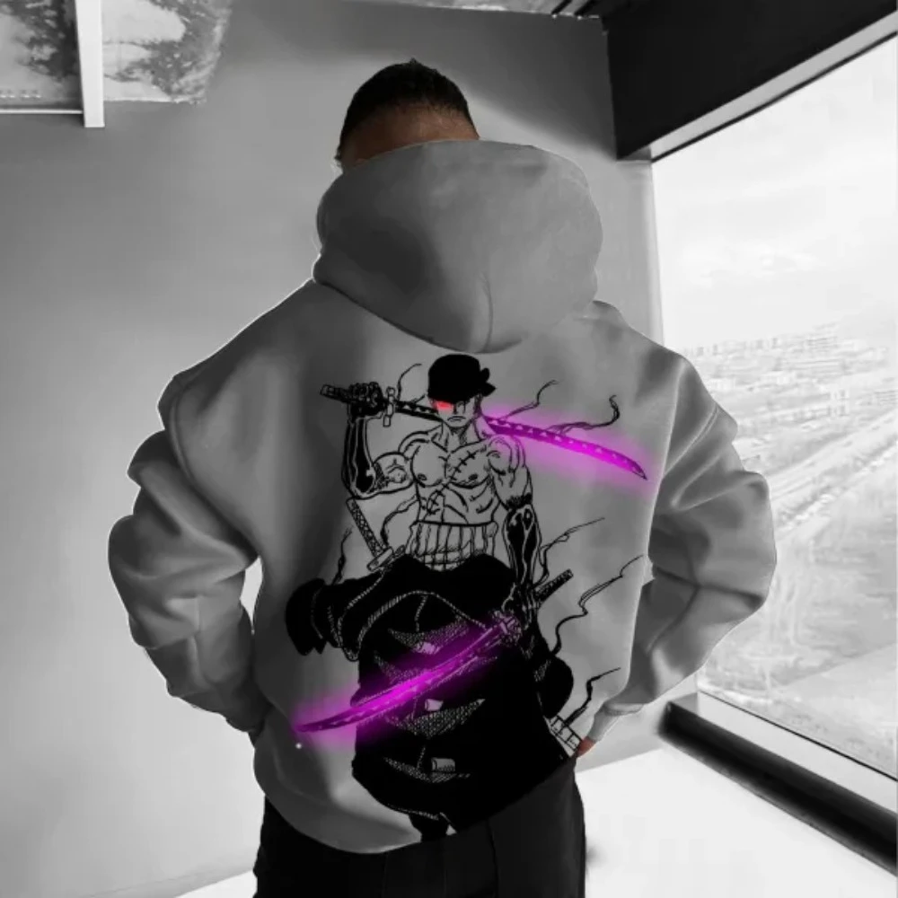 2025년, 원피스 애니메이션 3D 프린팅 캐주얼, 편안하고 통기성 좋은 후드티 성인, 남성, 여성 및 어린이용