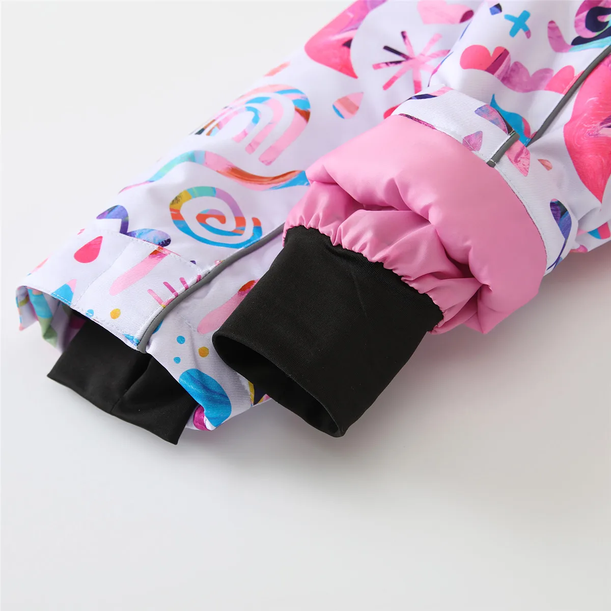 HONEYKING Kids Ski Outwear Winter Warm Windproof Outdoor Sports Snow Jackets Girls Snowboard Coat For Ski Clothing Equipment
