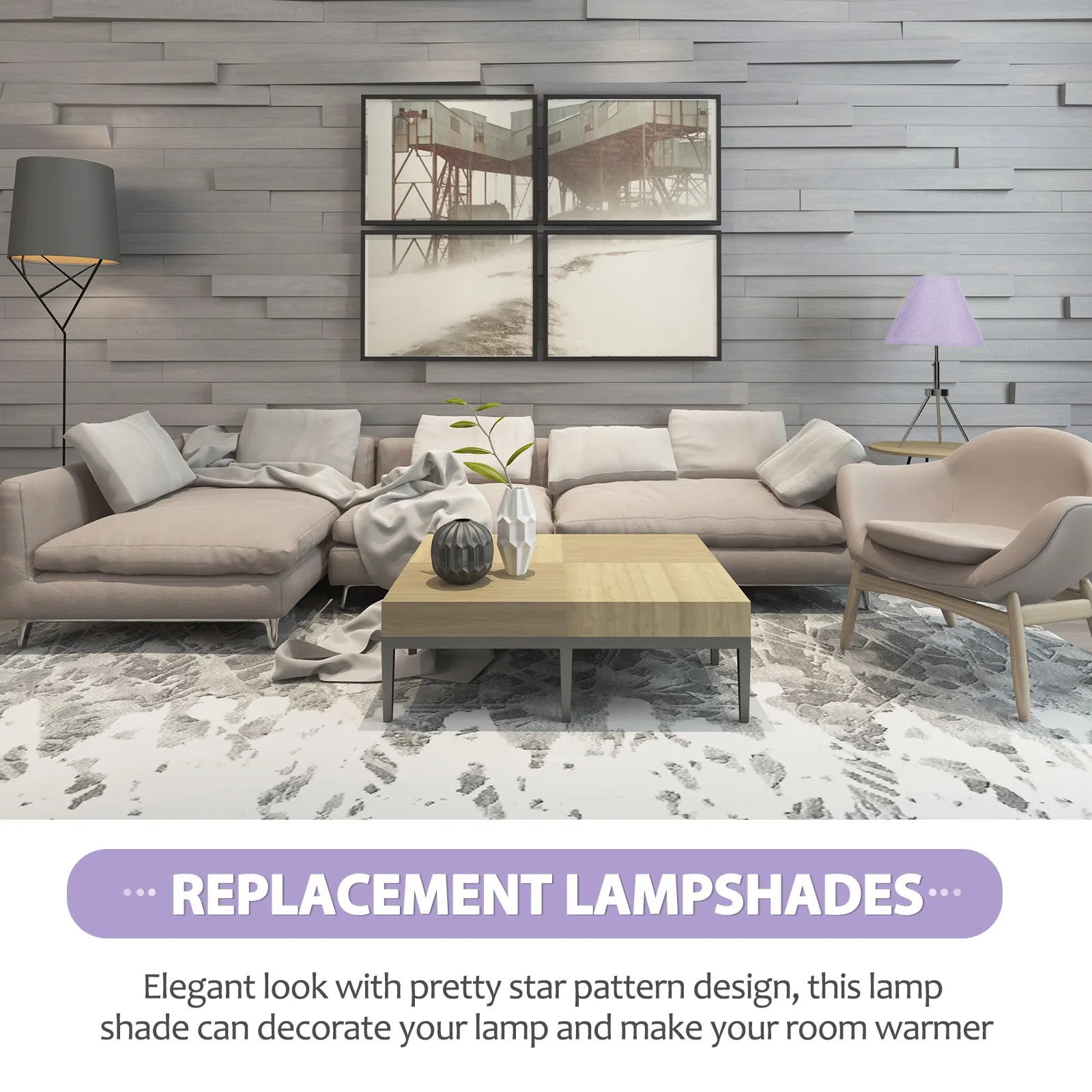 Linen Lamp Shade for E14/E27 Socket – Retro Drum Style Desk, Floor & Wall Lamp Replacement Cover