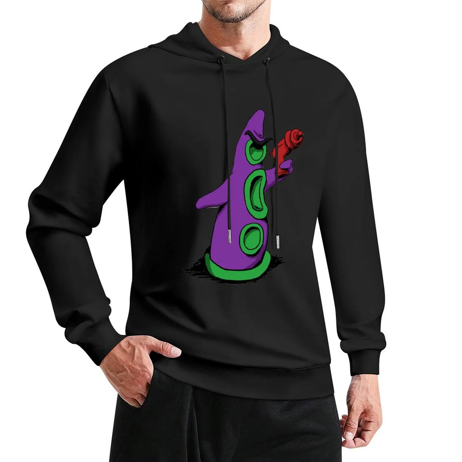 

Пуловер с капюшоном Day Of The Tentacle, мужская толстовка с капюшоном