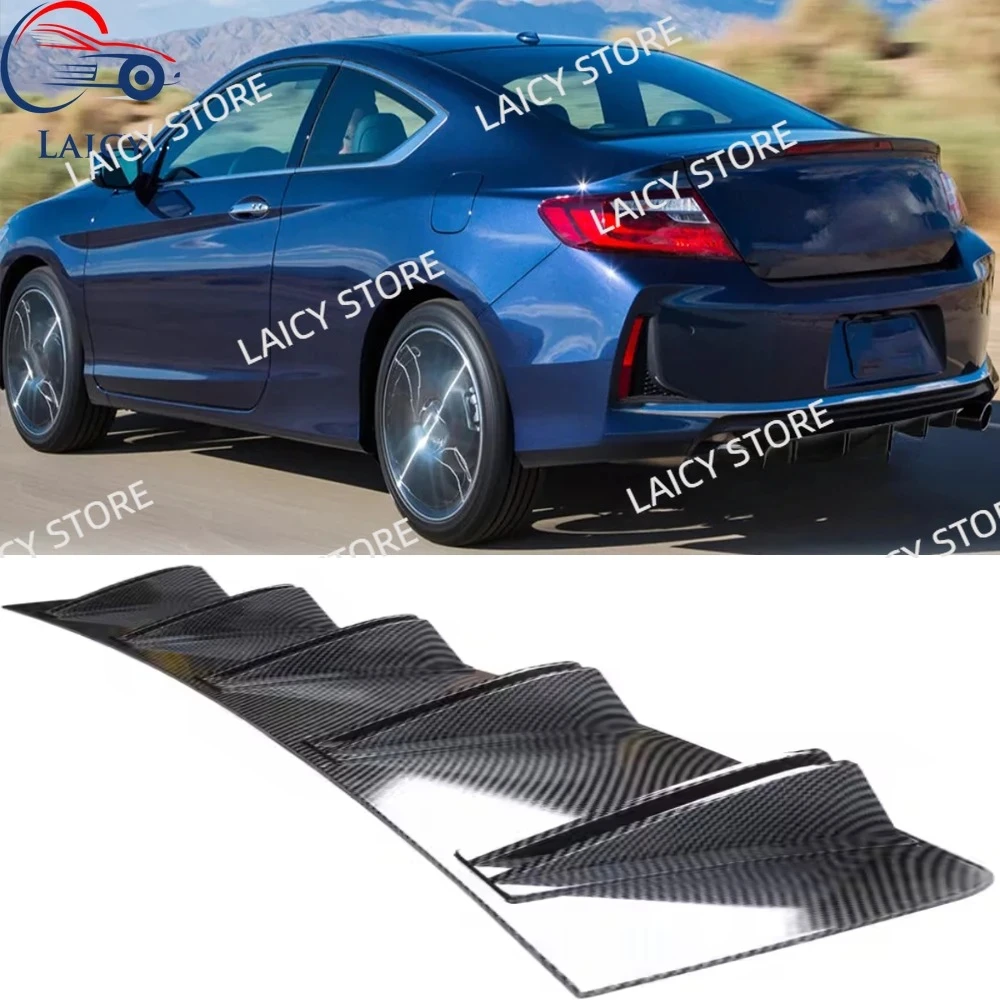 

Задний диффузор LAICY с плавниками типа «акулий плавник» для Honda Accord Coupe, сплиттер, спойлер-накладка на бампер, черный