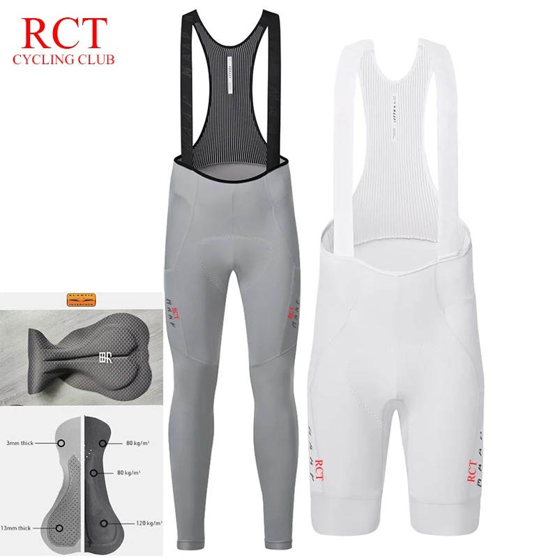 

빕숏 Culotes Ciclismo Hombre трусы женские RUNCHITA Bike Cycling Shorts Bib Pants Breathable Quick-Dry Long Pants