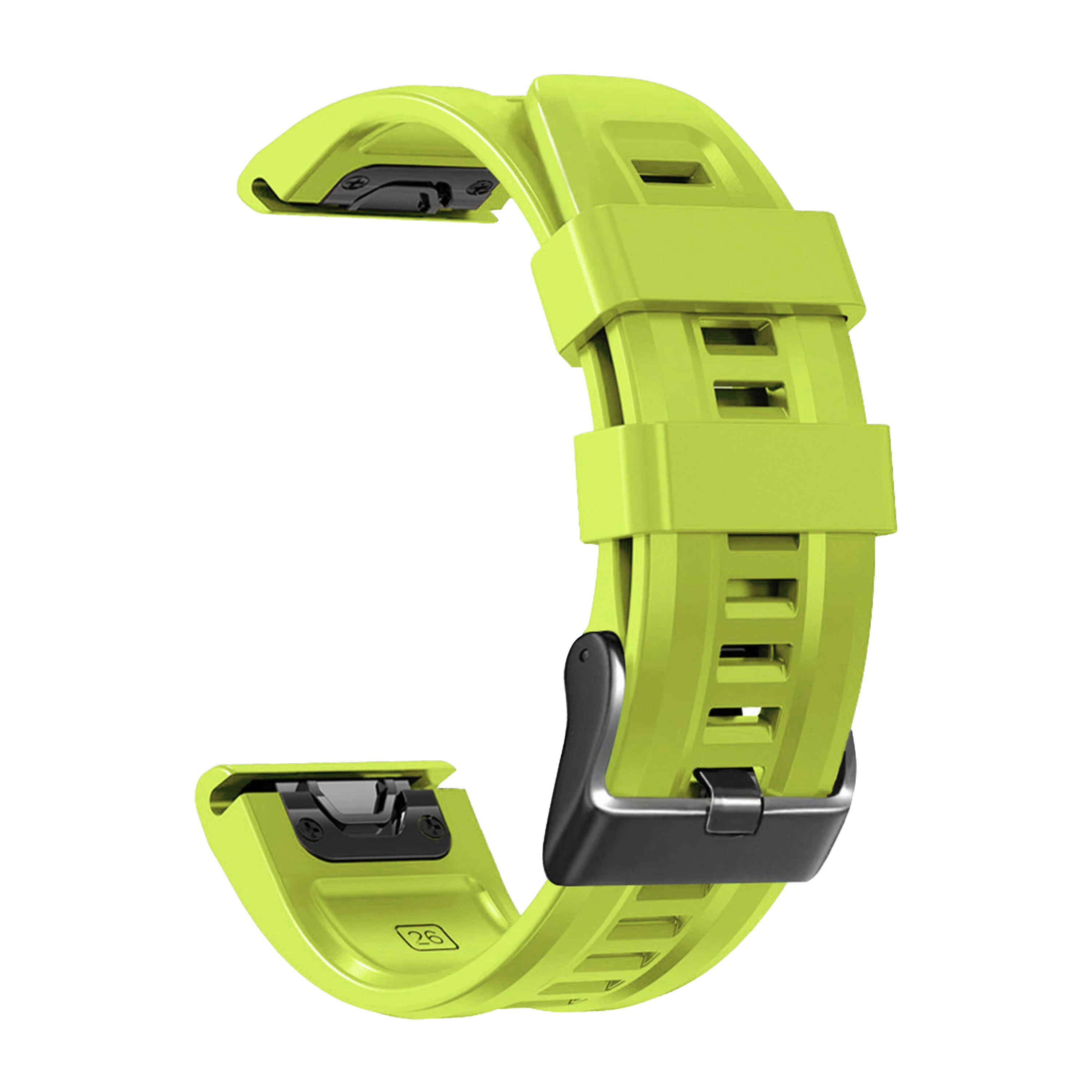 26 22mm cinturino da polso in Silicone a sgancio rapido per Garmin Fenix 7X 6X Pro 5X Plus Fenix 7 6 5 3 HR Easy Fit Bracelet Correa