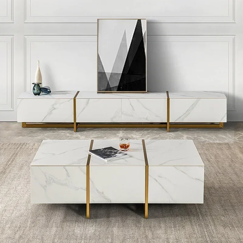 Corner Tv Stand Floor Cabinet Living Room Furniture Aesthetic Modern Entertainment Unit Stands Salon Nordic Multifunction Home