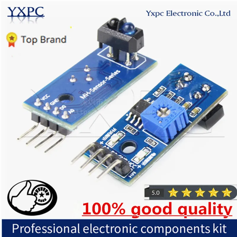 1 PCS TCRT5000 Infrared Reflective IR Photoelectric Switch Sensor Board Barrier Line Track Sensor Module 3.3V to 5V For Arduino