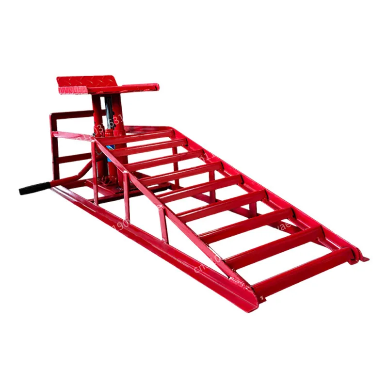 3T car repair and maintenance lane repair tools, auto repair ramp road hydraulic anti-skid ramp