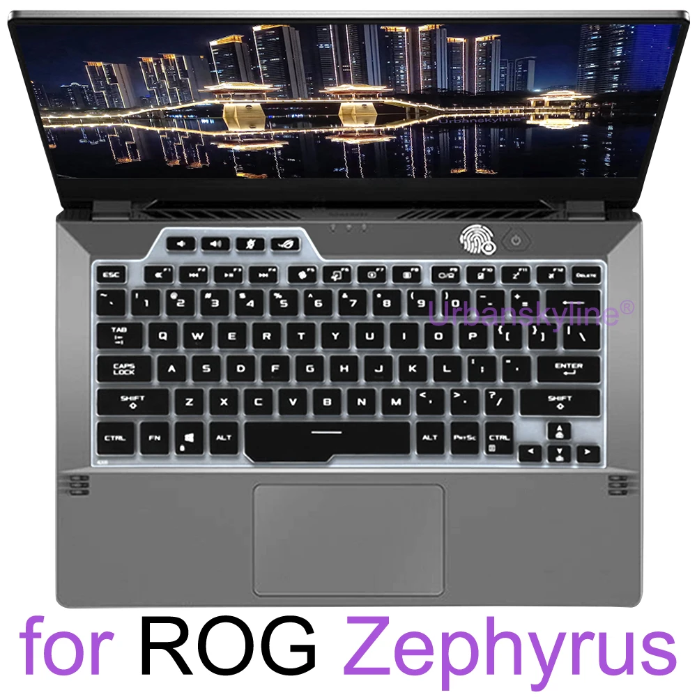 

Keyboard Cover for ROG Zephyrus 14 15 16 17 GA403 GA503 GX701 GX703 GX550 GX551 GU603 Silicone Protector Skin Case Accessories