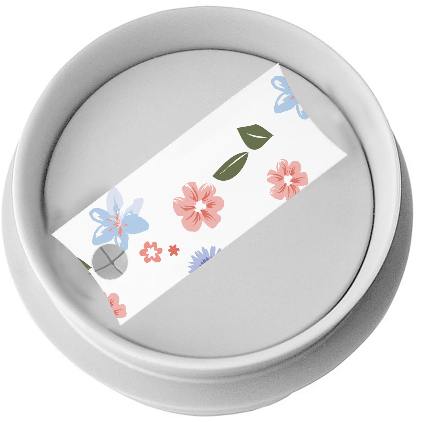 

12pcs Name Plate Sublimation Blank Tags Transparent Sublimation Acrylic Name Plate DIY Party Accessories 40oz Size
