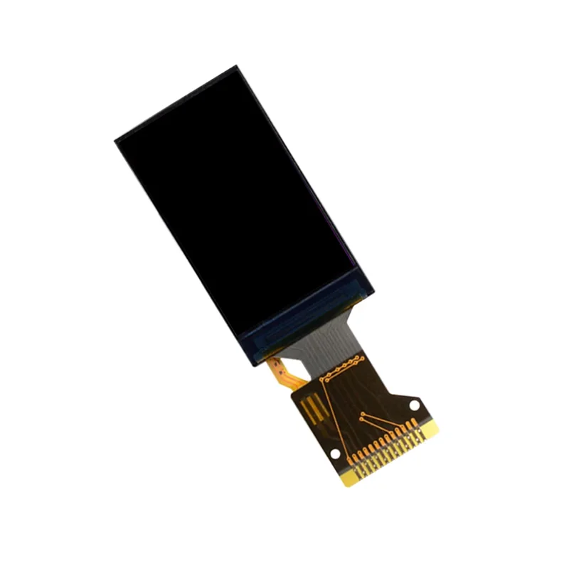 Layar LCD TFT 1.06 Inci Tampilan IPS 96X160 Layar Seri 13Pin Driver GC9107