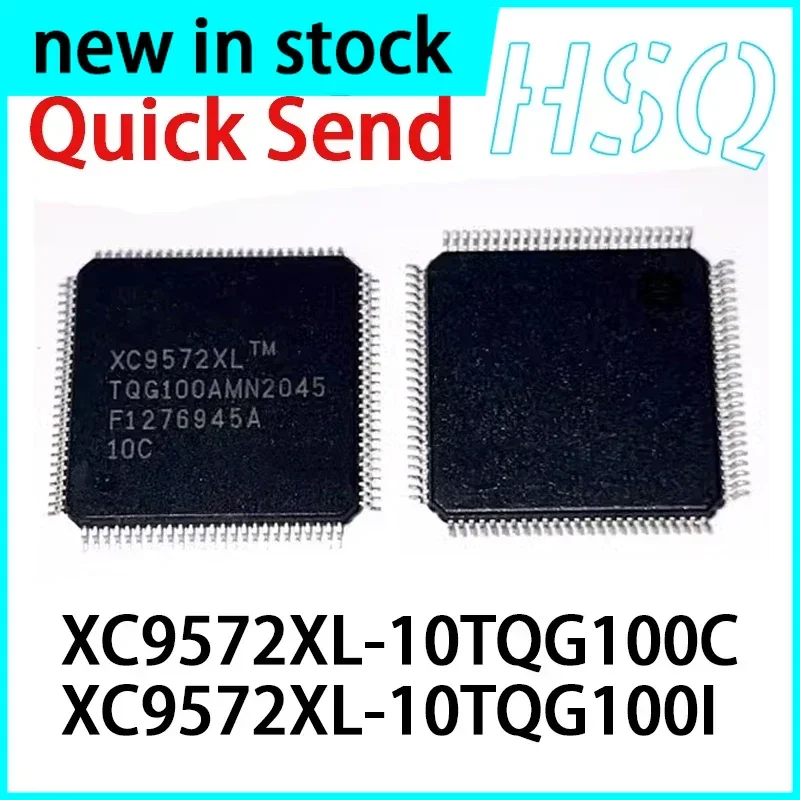 1PCS XC9572XL-10TQG100C XC9572XL-10TQG100I QFP100 Embedded Programmable Logic Chip New in Stock