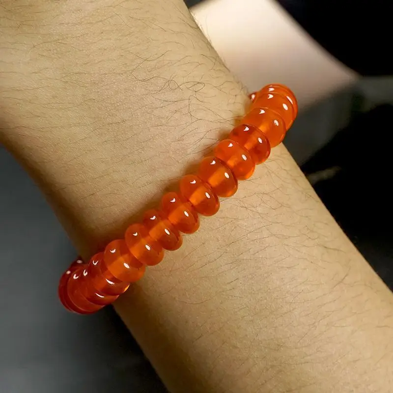 [Premium - ] Natural Fish-Shaped Stone Bracelet, Unisex Design, A Fine Piece And Wearing