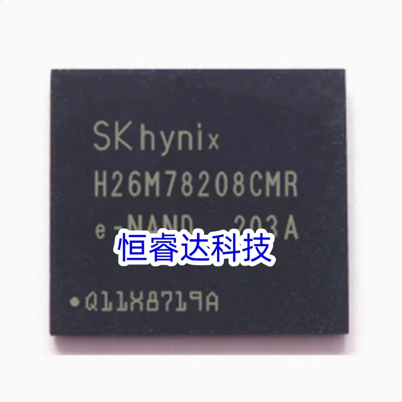 (1 pcs)100% Original New H26M78208CMR 64GB BGA153 H26M78208 E-NAND EMMC Memory IC chip