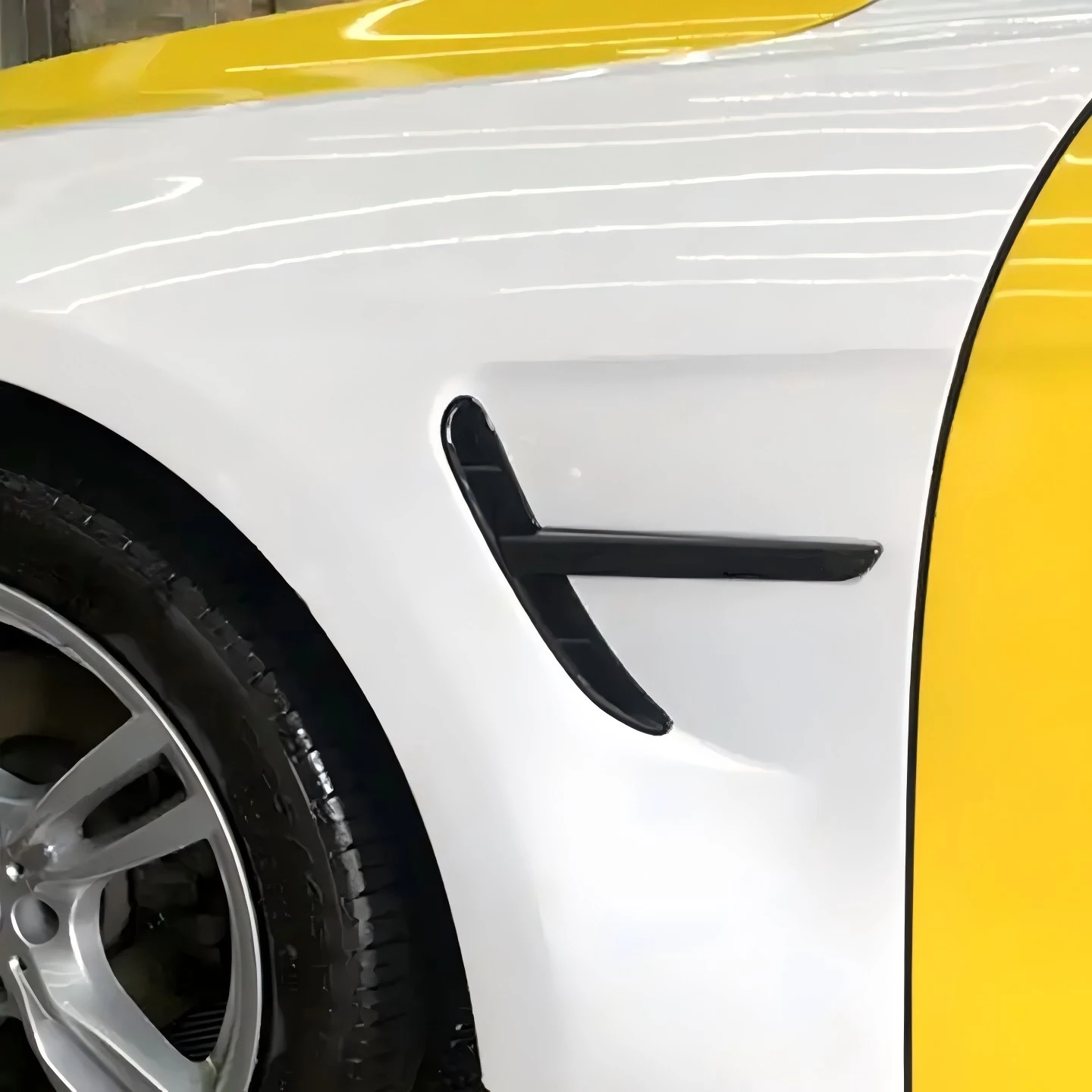 Fender for BMW 3 Series F30 M3 Fender Manufacturers Car Modified Tuyere Leaf Plate Decoration Side Gills Car Bumpers