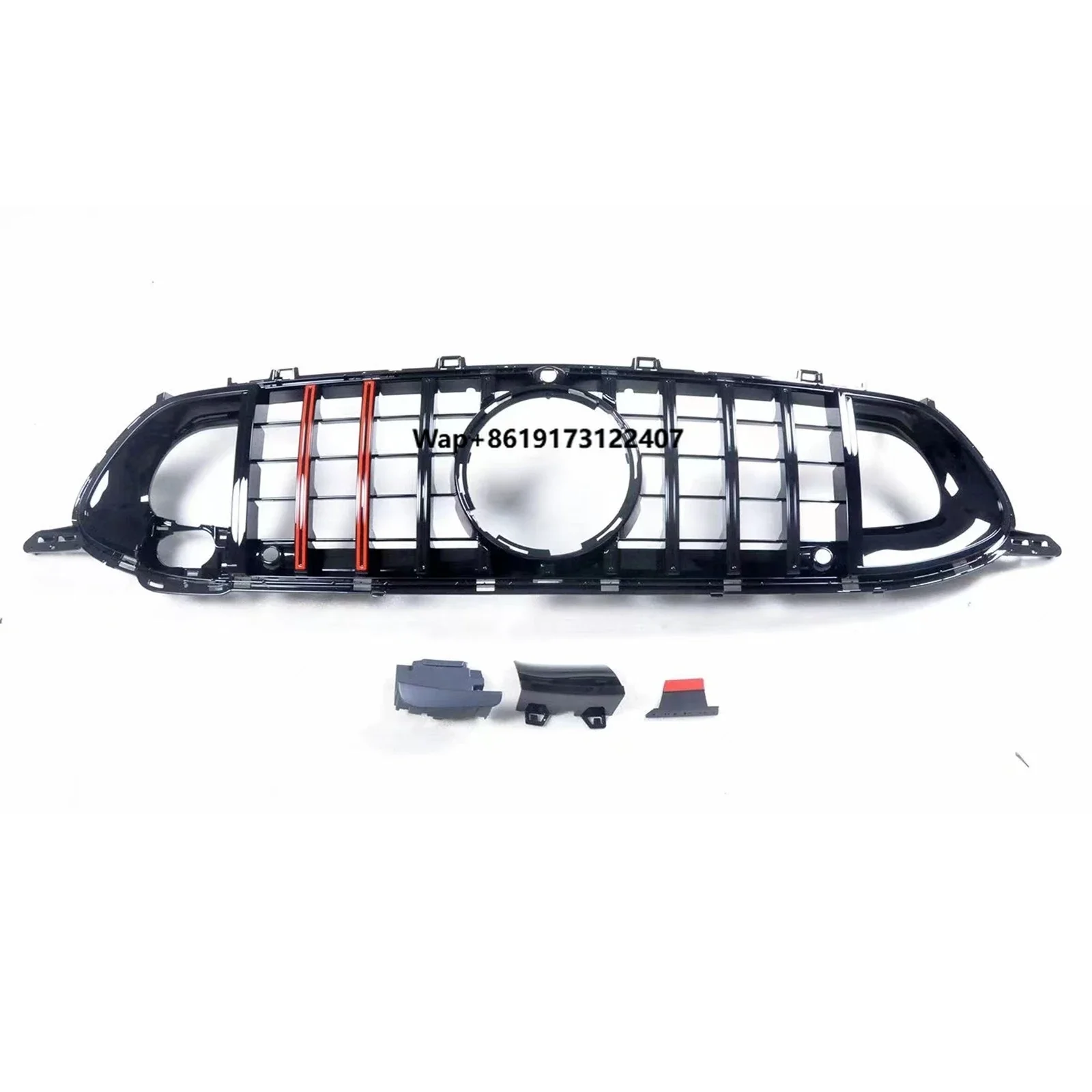 

For W290 GTS 4 Door 2018+ Car Front Bumper Grille Grill Cover
