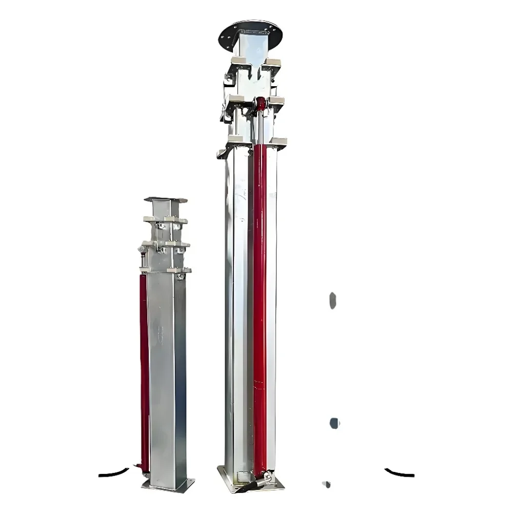 Hydraulic Cylinder Telescopic Mast - Recumbent Mast for Antennas, Lighthouses, and Cameras