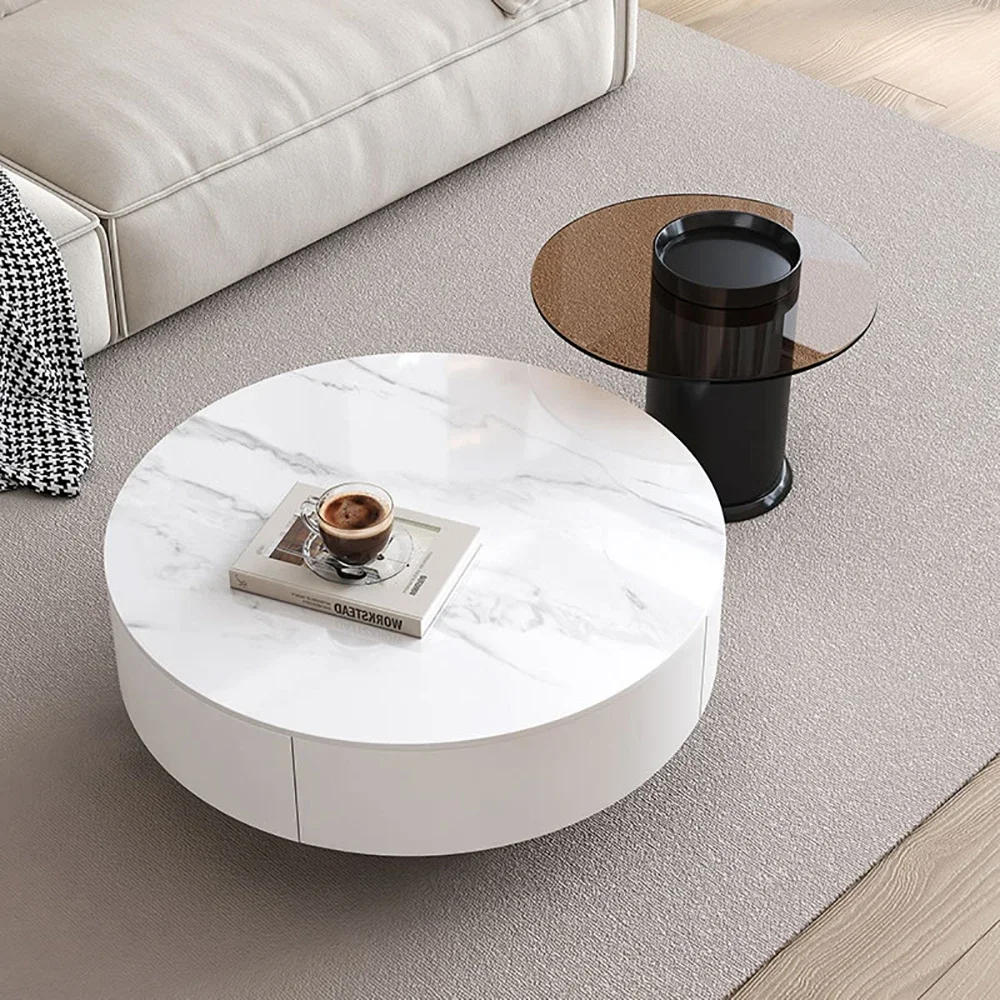 

Modern high-end coffee table, luxurious storage, minimalist design, coffee table, Mesa center, living room furniture