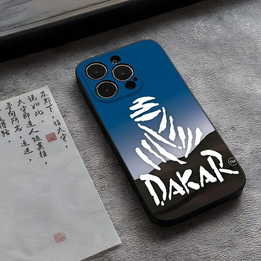 Dakar rally logo Phone Case for iphone 15ProMax 14 11 13 12 Pro Xs Max Mini Xr X 7 8 6 6s Plus Shell Coque